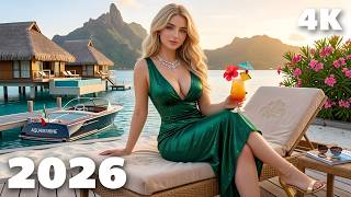 Tropical Deep House Vocal Chill Mix 2026 🌊 Best Summer Beach Vibes 4K UHD | Silent Echo Music