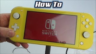 How to Setup the Nintendo Switch Lite for Beginners