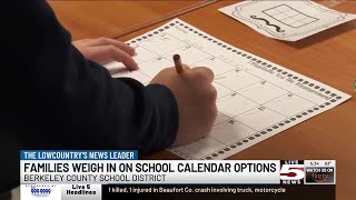 VIDEO: Parents weigh in on proposed Berkeley Co. Schools 2024-2025 calendar