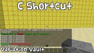 Minecraft Bukkit Plugin - cShortcut - Set commands for multiple commands / actions