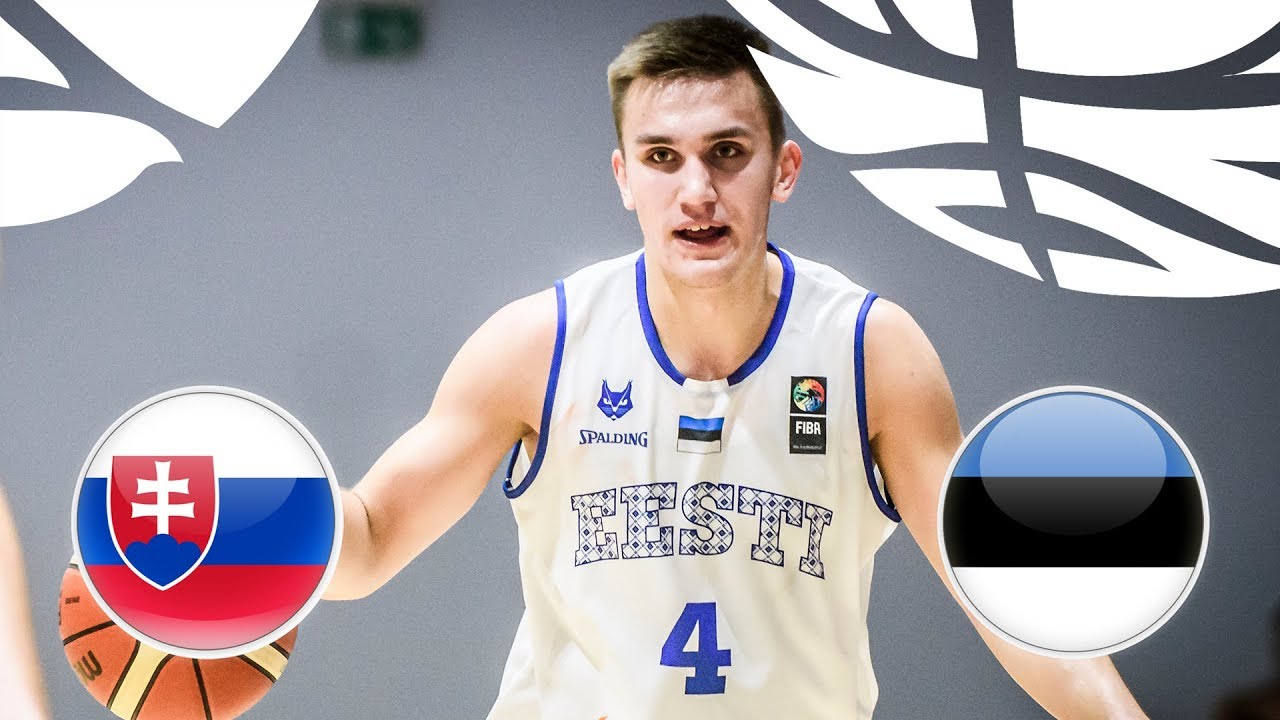 Slovakia V Estonia - Full Game - FIBA U20 European Championship ...