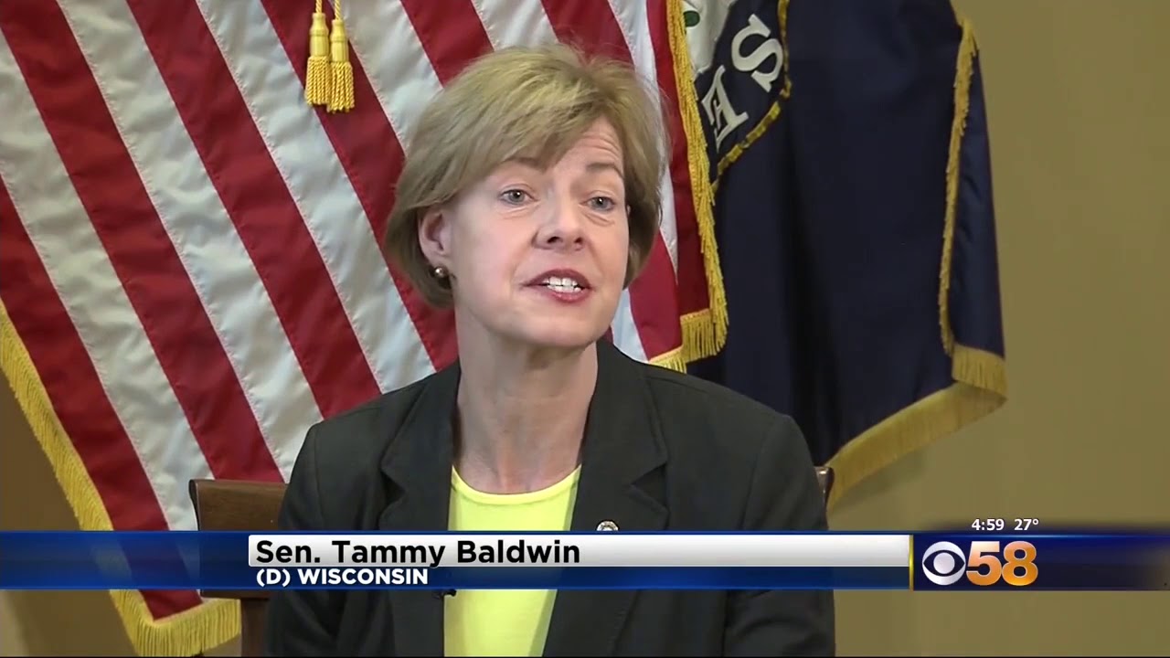 WDJT: U.S. Senator Tammy Baldwin Calls For Strong Infrastructure ...