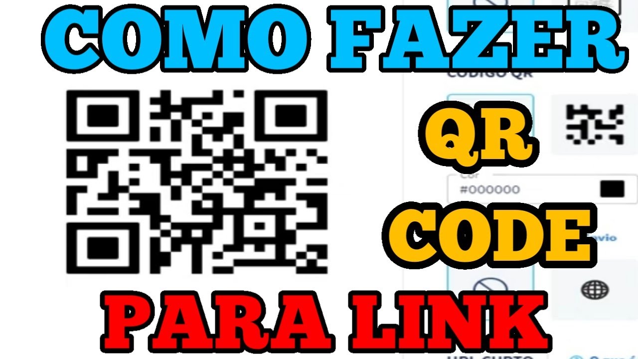 COMO CRIAR QR CODE PARA LINK - YouTube