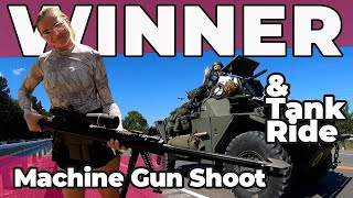 Epic Raffle Win! Machine Guns and Tanks!
