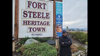 Fort Steele Heritage Town in East Kootenay Region British Columbia. National Historic Site of Canada