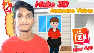 How to Make 3D Animated Videos using Z-Cut || New 3D Animation App For Mobile