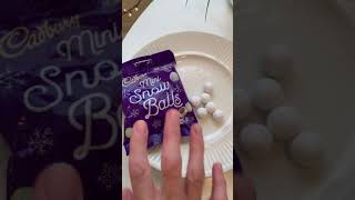 TASTE TEST TIME! Cadbury Mini Snow Balls!