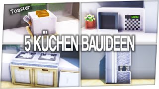 5 Minecraft Küchen Einrichtungsideen 👨🏻‍🍳