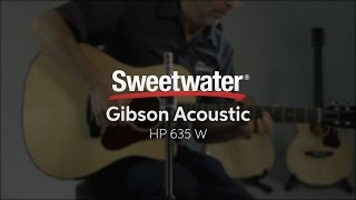 Gibson Acoustic HP 635 W Acoustic-electric Guitar Demo