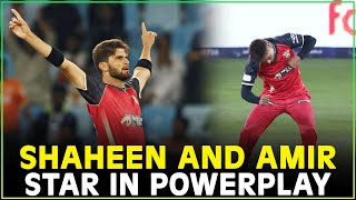 Shaheen and Amir Star in Powerplay | Gulf Giants vs Desert Vipers | Match 7 | DP World ILT20