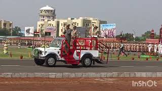 Indo-tibetan bordar police (itbp)63rd raising day parade..