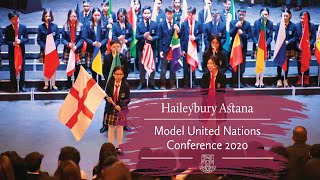 Haileybury Astana Model United Nations Conference 2020