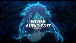 Hope - XXXTENTACION『edit audio』