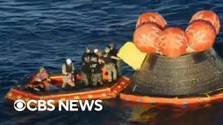 NASA astronauts exit Orion capsule after successful Artemis II mission