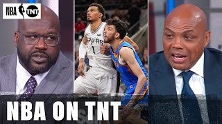 The Inside Crew Reacts To Chet vs. Wemby Duel 🍿 | NBA on TNT