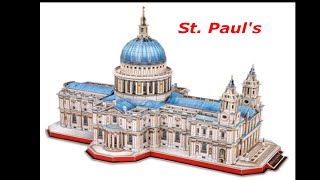 St. Paul's Cathedral 3D Puzzle