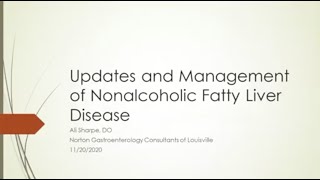 Updates and Management of Nonalcoholic Fatty Liver Disease