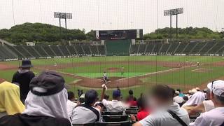 高校野球・県立伊川谷北高校のノック練習 2017.7.23