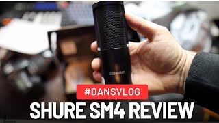 SHURE SM4 - NEW HOME STUDIO MIC REVIEW