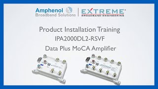 IPA2000DL2 Data Plus MoCA Amplifier