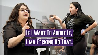 Kristan Hawkins VS The Angriest Pro-Choicer EVER