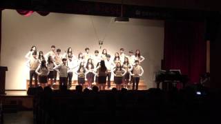 인천외국어고등학교 2015년 Chorus Fiesta 1-9반 Way Back Into Love, High School Musical 합창