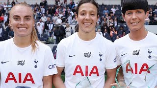 FAN CAM & AWARD PRESENTATION: Tottenham Women 1-0 Leicester Women: Bartrip, Williams, Neville Awards