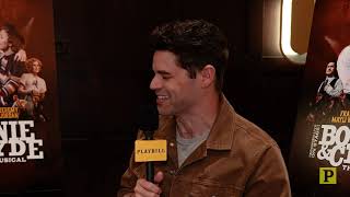 Jeremy Jordan Compares Bonnie \u0026 Clyde to The Great Gatsby