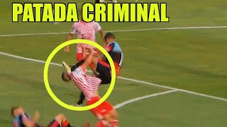 Terrible! PATADA CRIMINAL | Minadevino casi decapita a jugador de Los Andes | Minadevino vs Turraca