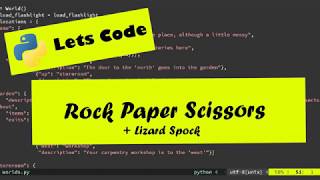 Lets play Rock Paper Scissors Lizard Spock