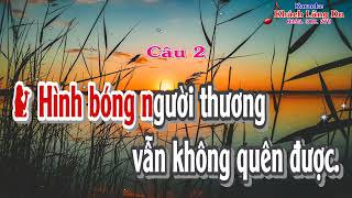 Karaoke song ca, TRÊN BẾN SÔNG TÌNH. Tác giả: Khách Lãng Du.