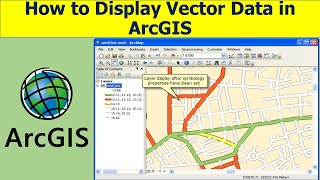 How to Add & Display Vector data in arcgis 10.8