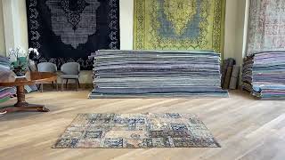 Tapis Patchwork beige 22549