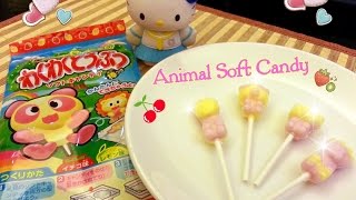 Japanese DIY Candy Unboxing ~ Coris WakuWaku Animal Soft Candy