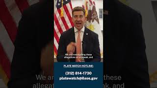 Giannoulias to ICE Agents: Don’t Mess with Illinois License Plates