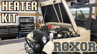 Mahindra ROXOR Heater Kit Install