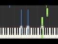 【簡単 ゆっくり ピアノ】 seeker novelbright ドラマ「真犯人フラグ」主題歌 【piano tutorial easy u0026 slow】