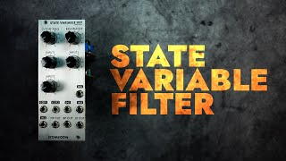 DIY EURORACK MFOS STATE VARIABLE FILTER