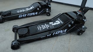 Harbor Freight DAYTONA 3 Ton Long-Reach Low-Profile Floor Jack REVIEW