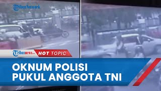 Oknum Polisi Polda Sumsel Pukul Anggota TNI yang Atur Lalu Lintas di Palembang, Kapendam Buka Suara