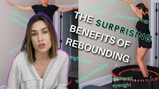 The SURPRISING BENEFITS of Rebounding - Tracy Anderson Method - Lymphatic Drainage