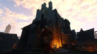 The Witcher 3 Novigrad - Riding in at Dawn (NO HUD)