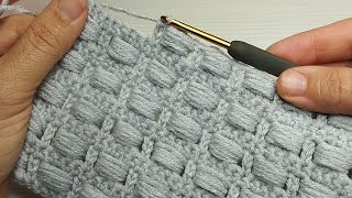 FANTASTIC! Very Simple and Beautiful Crochet pattern/ Crochet baby blanket