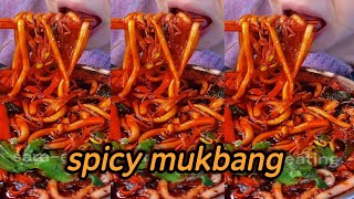 Spicy 🔥🔥Noodles🥄 MUKBANG🥄