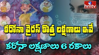 కరోనా లక్షణాలు 6 రకాలు | Six Types Of COVID-19 Identified by Scientists | hmtv