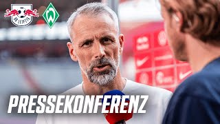 "Am Ende ein gerechtes Unentschieden" | Pressekonferenz nach RB Leipzig - Werder Bremen | Bundesliga