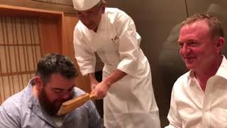 Yosuke Imada’s How to properly eat sushi tutorial.