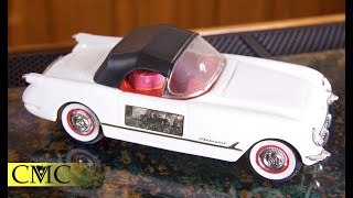 We found a 33 year old Jim Beam Corvette decanter and taste it.