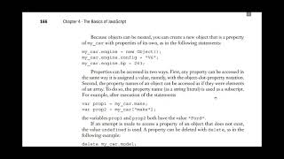 JavaScript--Object Creation and Modification