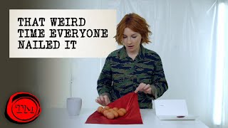 Remove the Tablecloth without Breaking Any Eggs | Full Task | Taskmaster